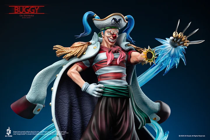 One Piece Buggy Statue(GK)-DX Studio 