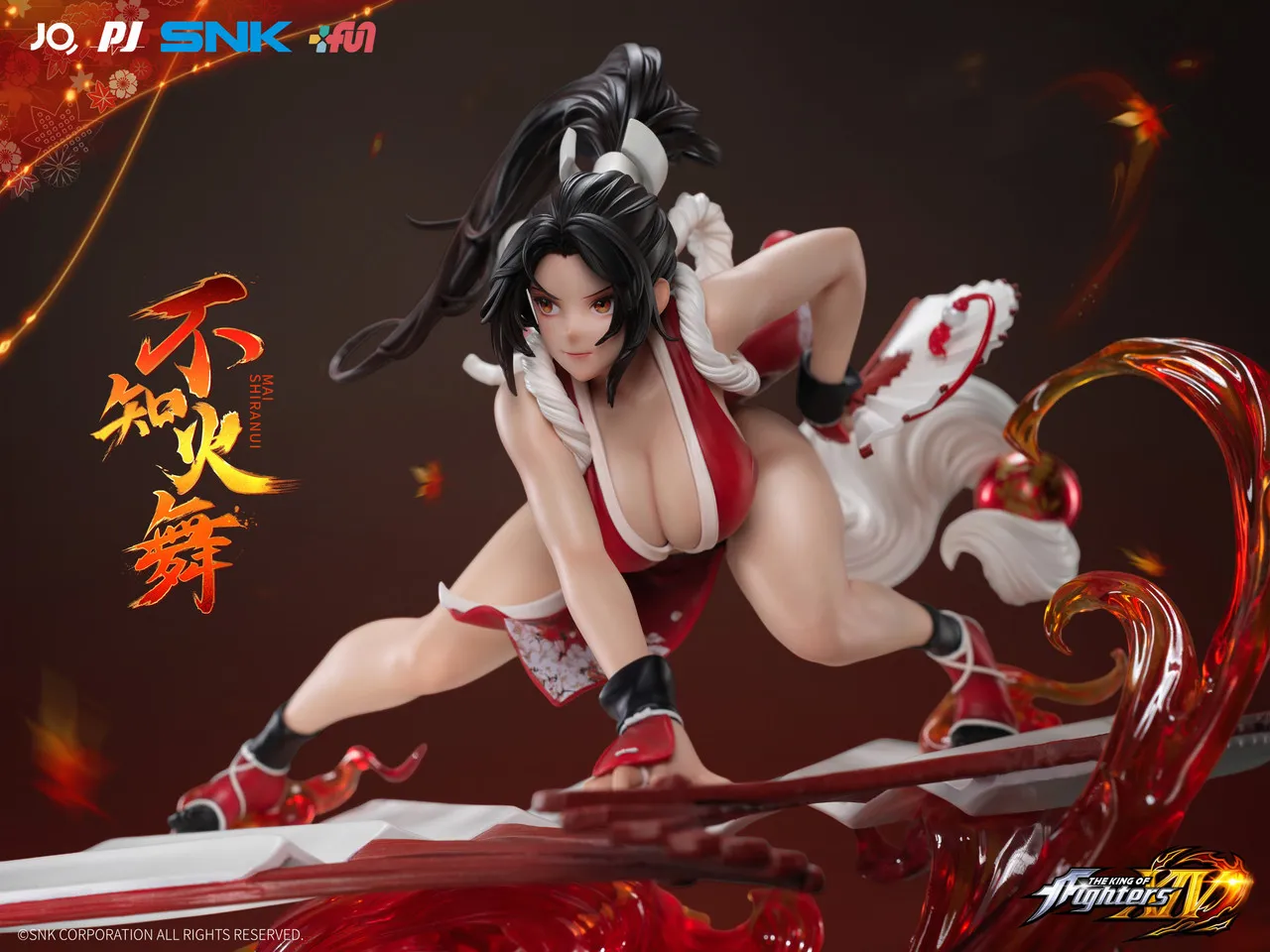 JQ Collectibles X PJ Studio - The King of Fighters XIV Mai Shiranui  Figure Licensed 