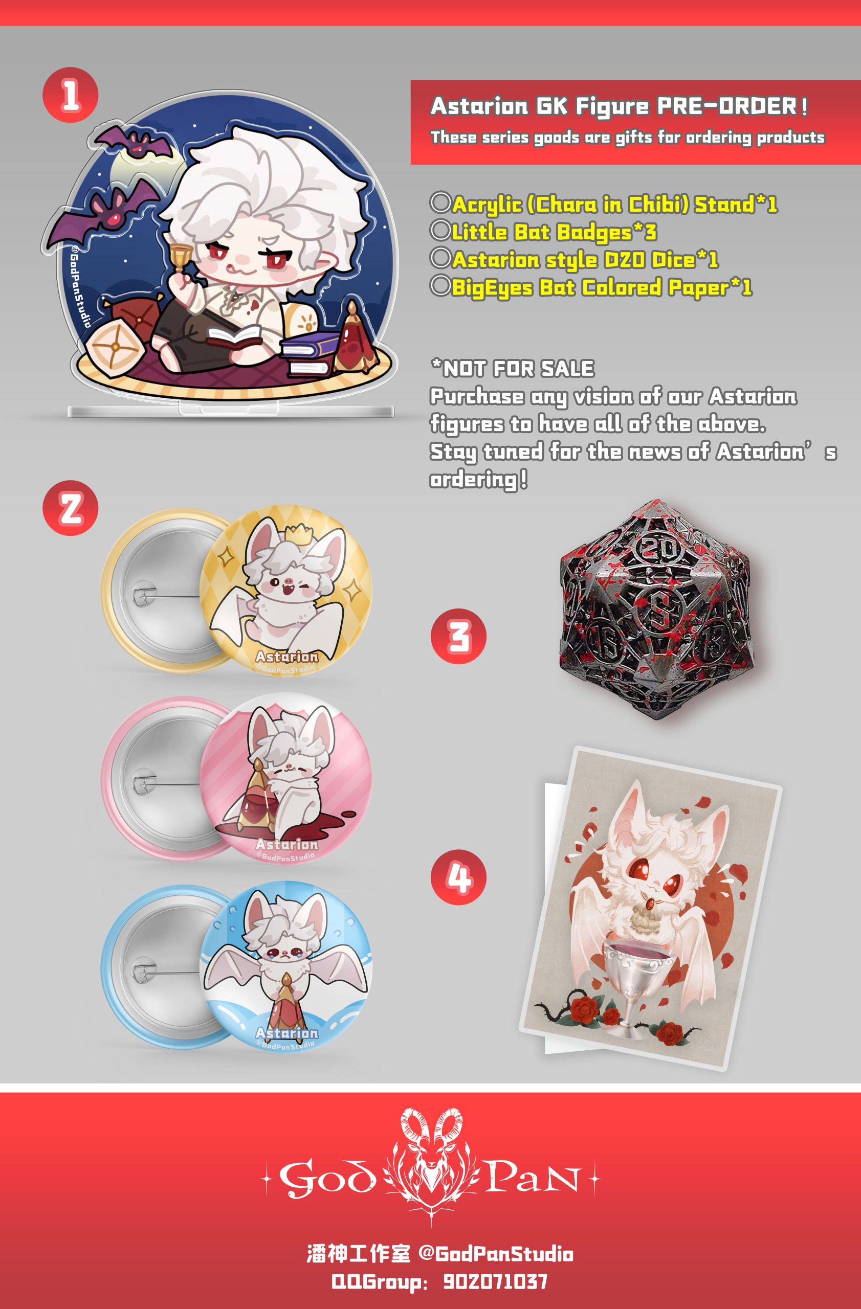 In stock -Baldur's Gate 3 The Pale Elf Astarion Statue(GK) (Adult 18+)-God Pan Studio