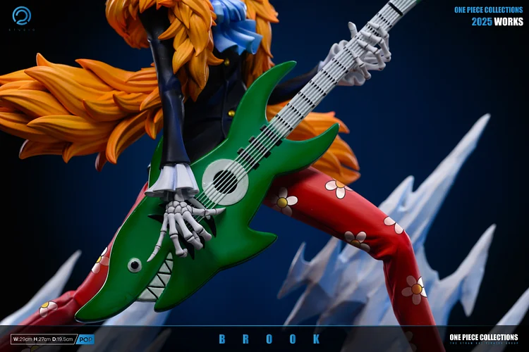 One Piece Straw Hat Pirates #5 Brook POP Statue (GK) Figure-C2 Studio Pre-sale