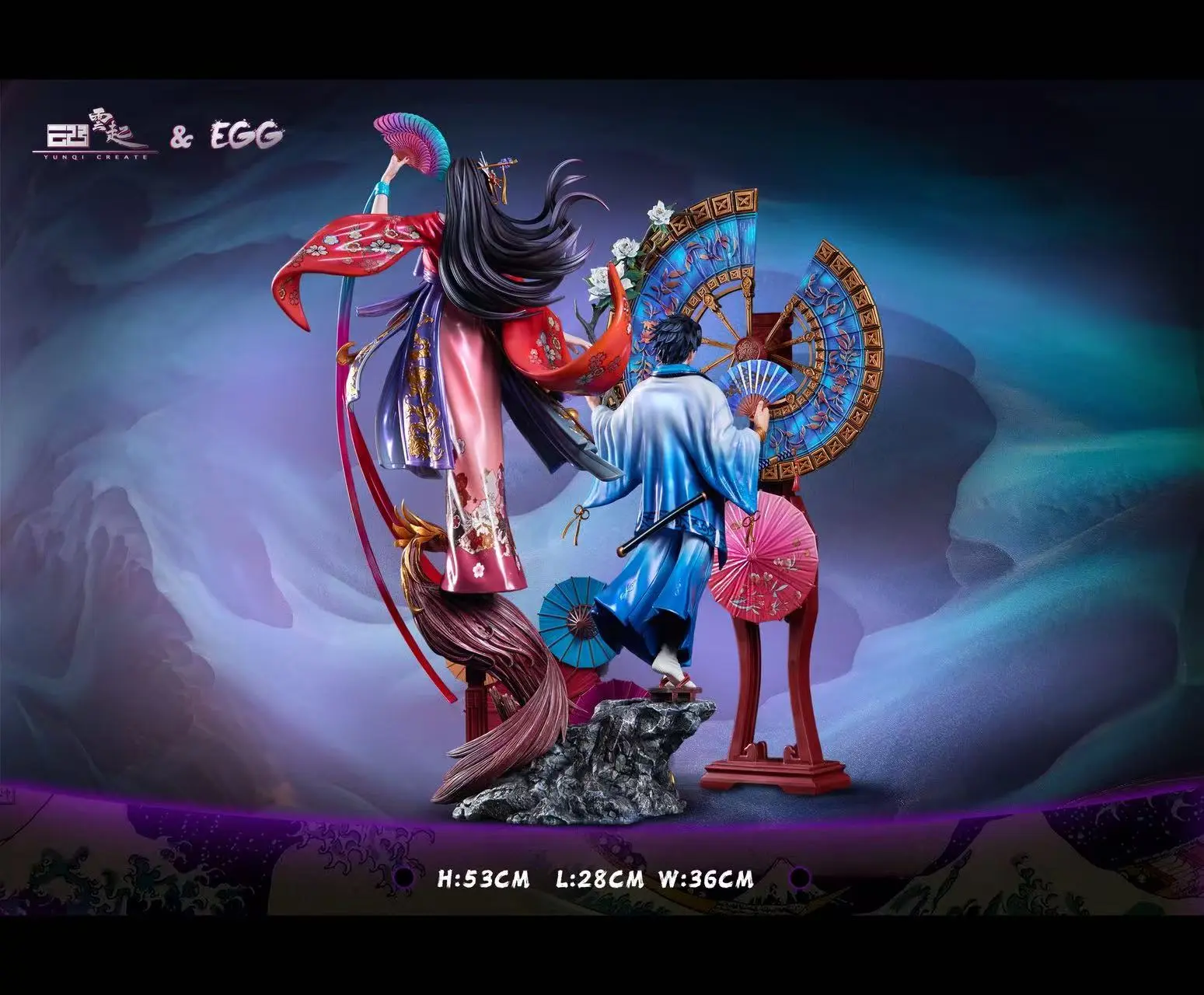 YunQi Studio & EGG Studio - One Piece Hancock & Luffy Statue(GK) 