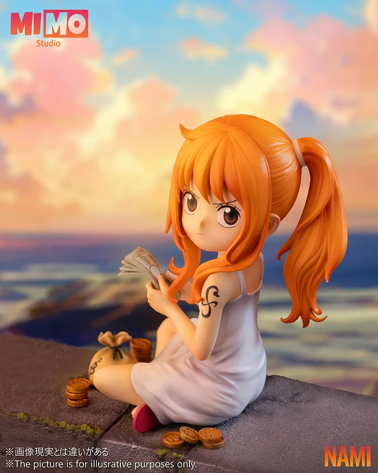 ONE PIECE Childhood Nami Statue (GK) Figure-Mimo Studio Pre-sale