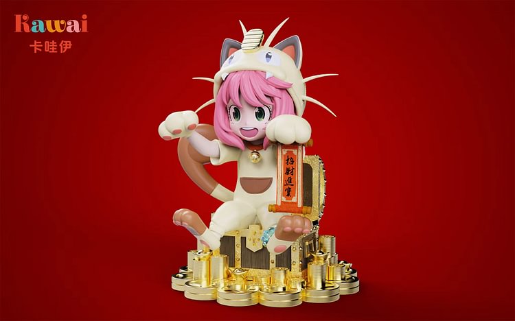 Kawai Studio - Spy x Family Meowth Anya Forger Statue(GK)