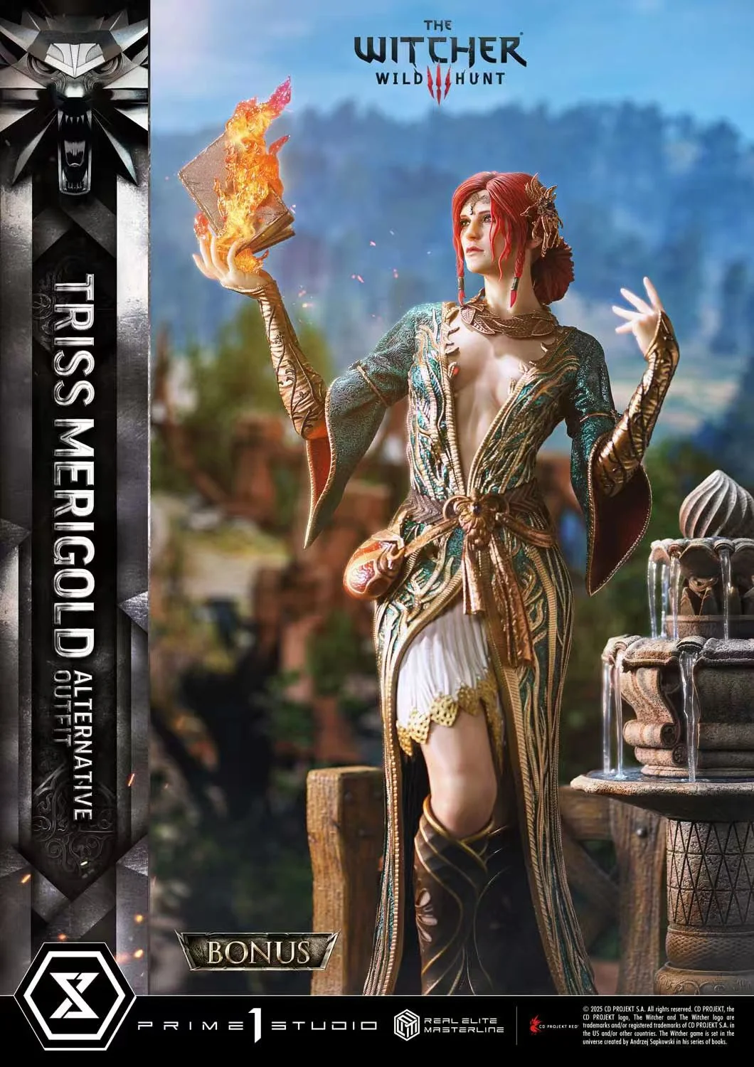 Prime 1 Studio - The Witcher 3: Wild Hunt Triss Merigold Alternative Outfit REMW3-01 REMW3-01S (Licensed)Statue(GK)
