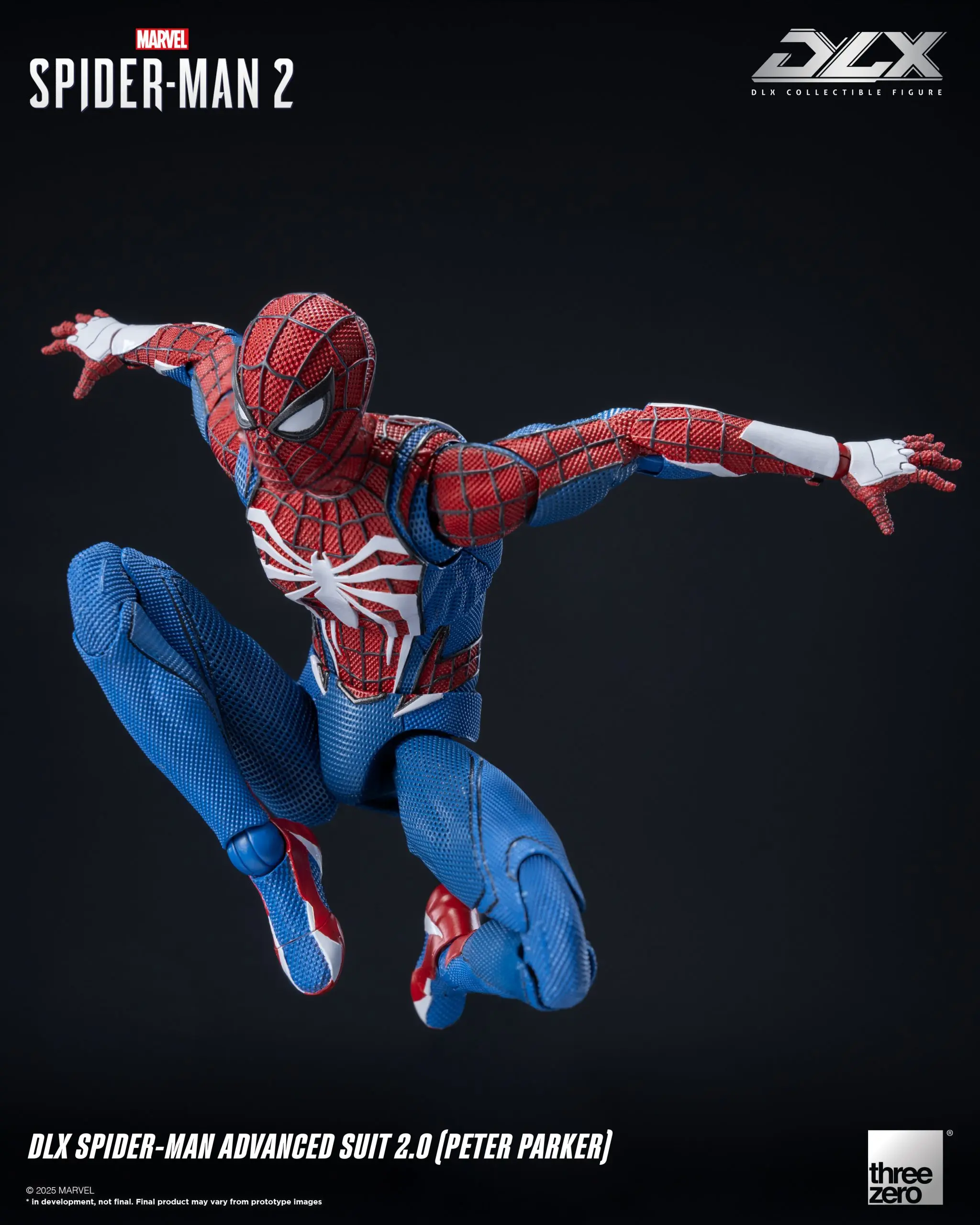Threezero - Marvels Spider-Man 2 DLX Spider-Man Advanced Suit 2.0 (Peter Parker) (Licensed)Statue(GK)
