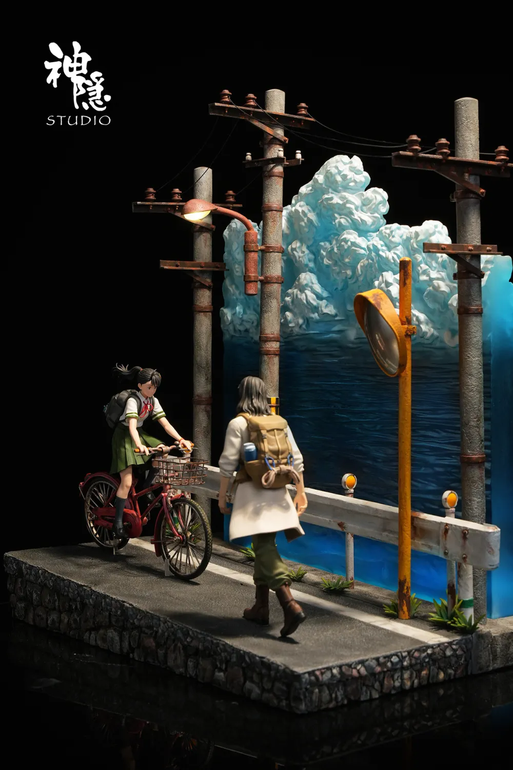 Shen Yin Studio -Suzume The Crossroads Before Goodbye Statue