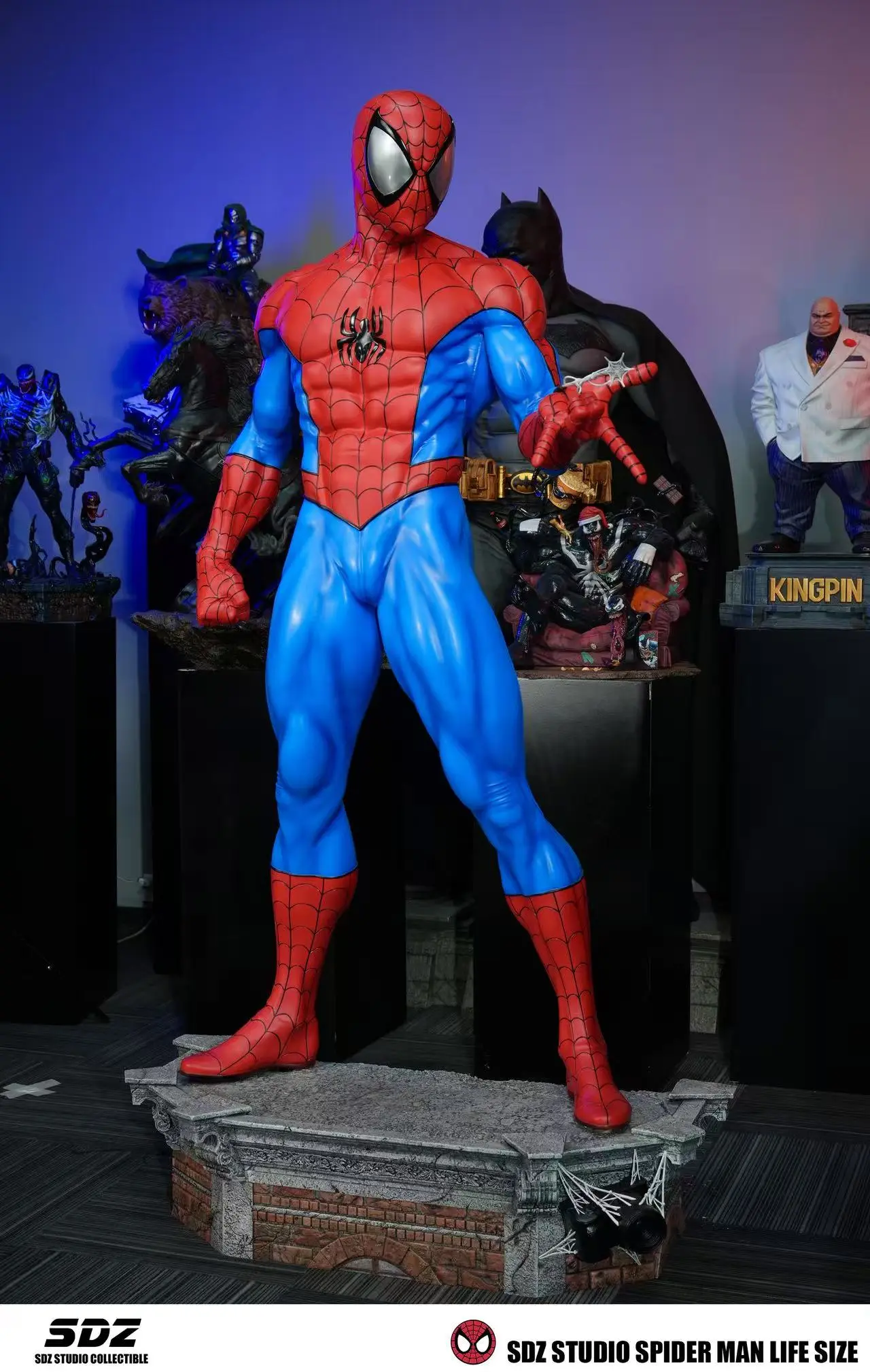 SDZ Studio - Spider-Man Comic Classic Spider-Man Life-Size Statue(GK)