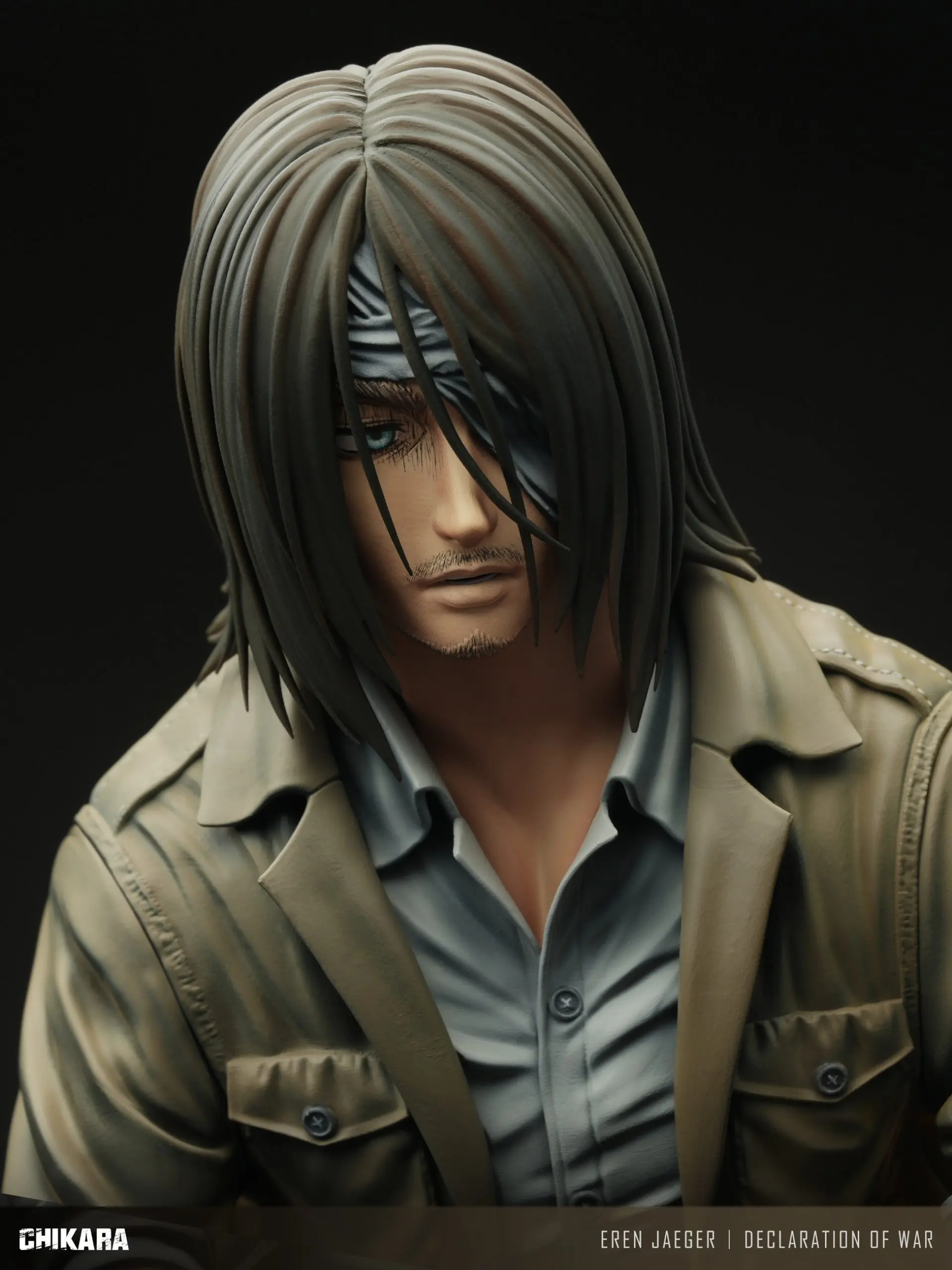 CHIKARA Studio - Attack on Titan Eren Jaeger Statue(GK)