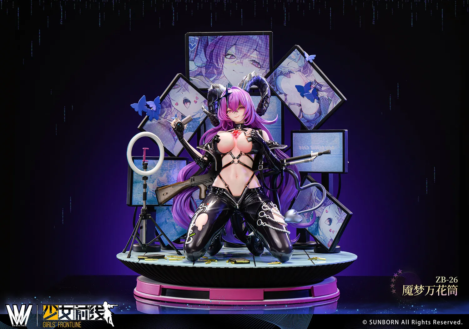 Max Milk Studio x AoTee Studio 1/4 Girls' Frontline ZB-26 Statue 
