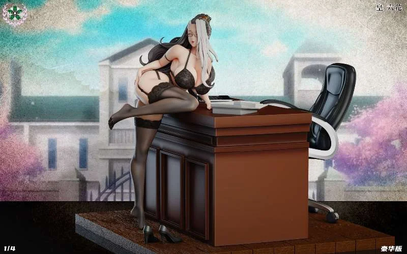 Sheng Hua Studio - Rikka Sumeragi Seika Jogakuin Kounin Sao Ojisan 1/4 Statue 