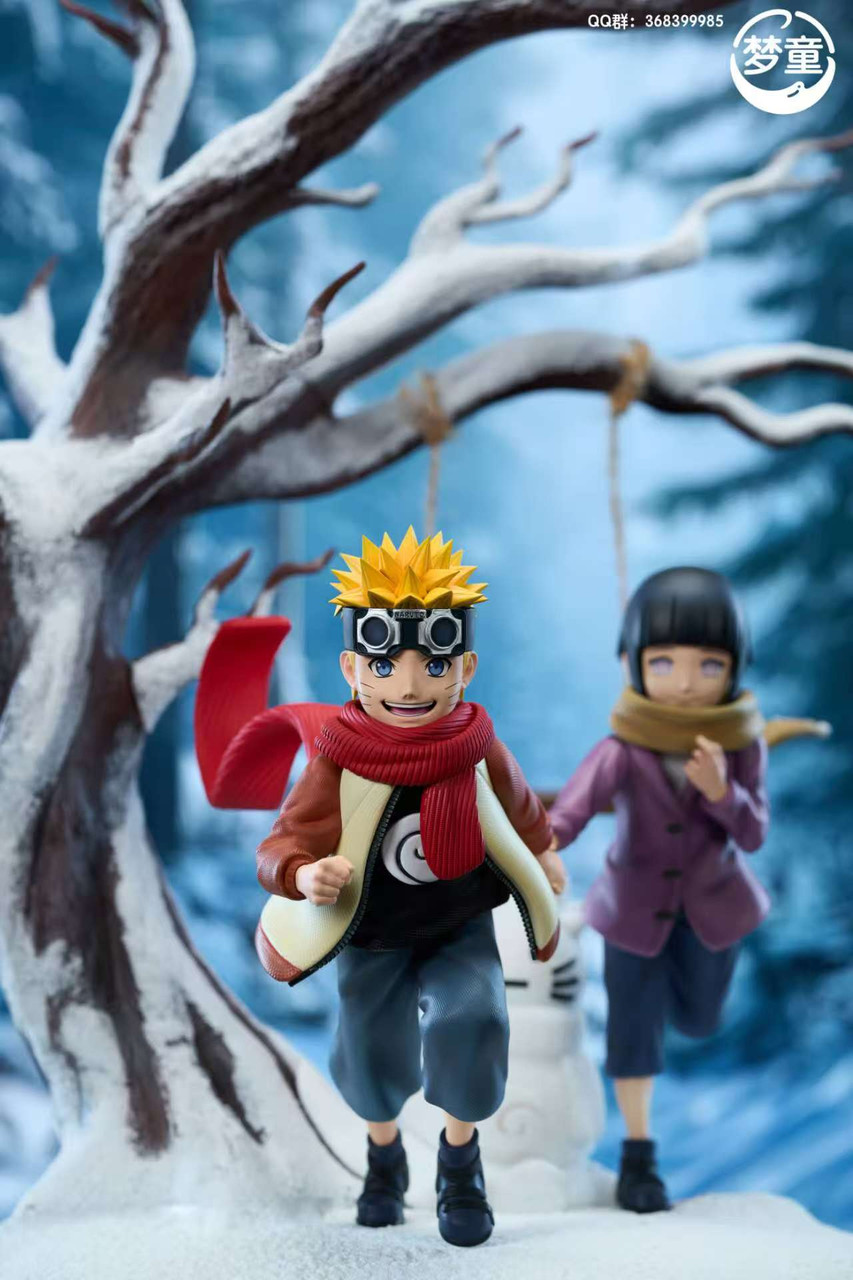 Naruto childhood Naruto & Hinata Statue(GK)-Meng Tong Studio Pre-sale