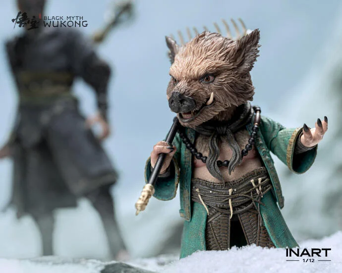 Black Myth: Wukong Zhu Bajie 1/12 Scale Action Figures (Licensed) - INART Studio