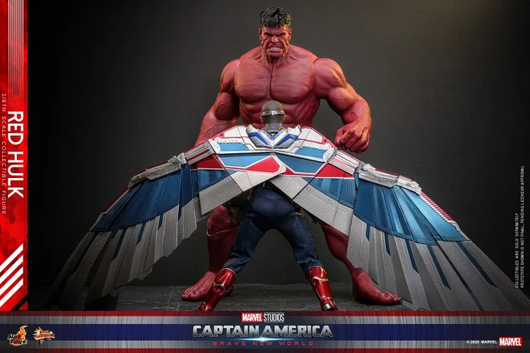 Marvel Captain America: Brave New World Red Hulk 1/6 scale action figure MMS797 (authorized)soldier statue GK-KWII-GK
