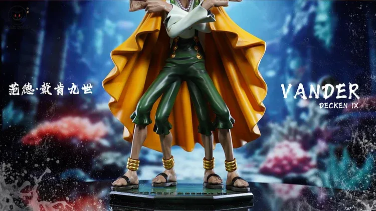 ONE PIECE-VANDER DECKEN IX STATUE GK-BLACK STUDIO Pre-sale
