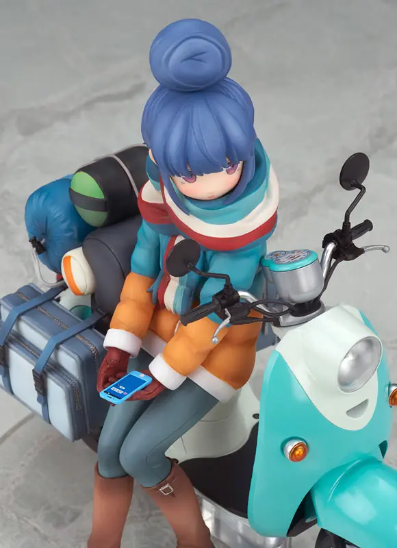 Alter - Yuru Camp Rin Shima with Scooter 1/10 Complete Figure (Licensed)Statue(GK)