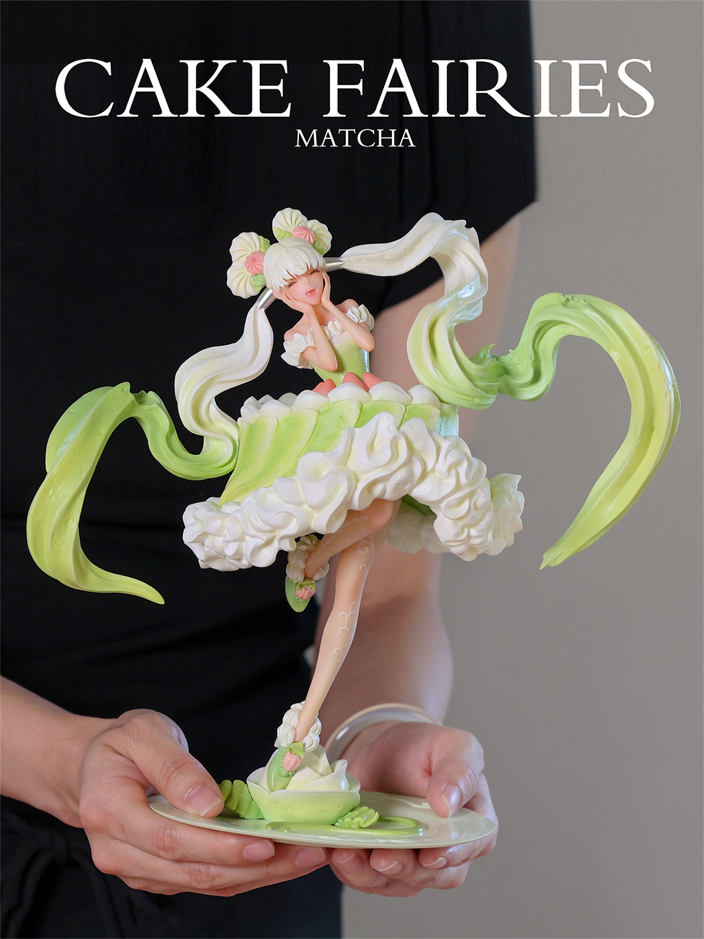 Cake Fairies Strawberry & Matcha (Licensed) Statue(GK)-WeArtDoing Studio