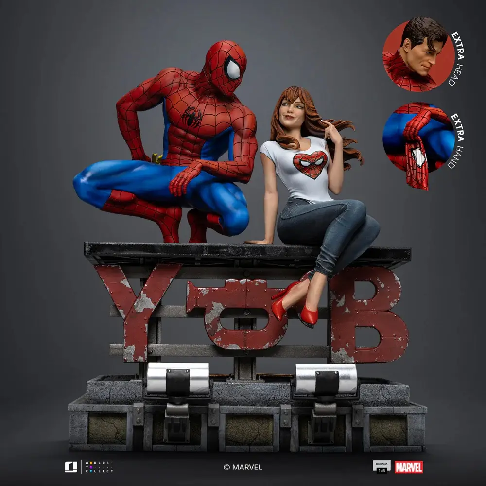 Iron Studio - the Spider-Man and MJ 1:6 Scale Diorama MARCAS119025-16 (Licensed) Statue(GK)
