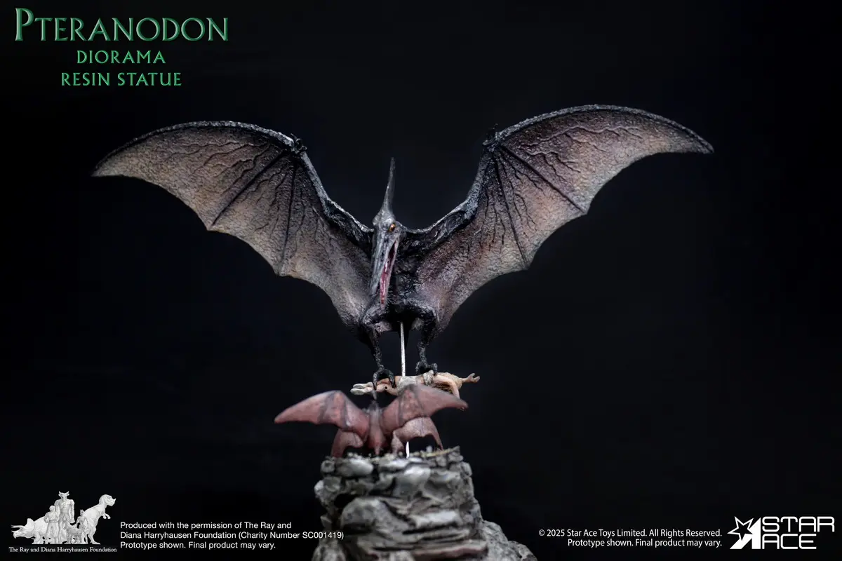 Star Ace Toys - Ray Harryhausen series Pteranodon diorama scene 1/8 scale resin statue SA8065 (Licensed) Statue(GK)