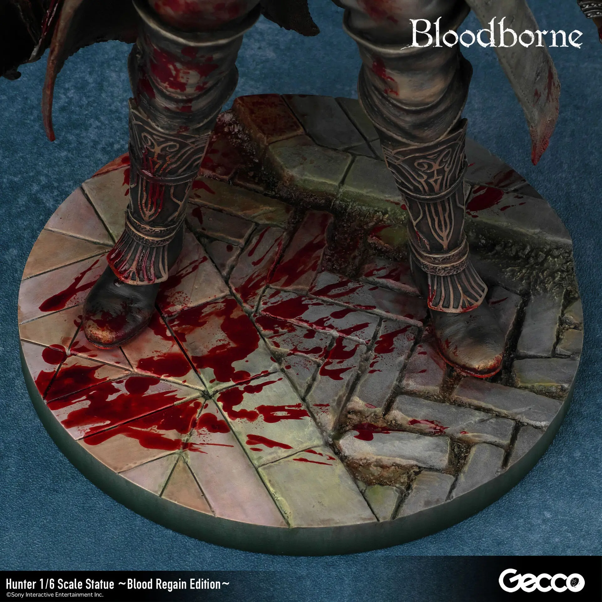 Gecco Studio - Bloodborne Hunter  Blood Regain Edition (Licensed)   1/6 Scale Statue (GK) 