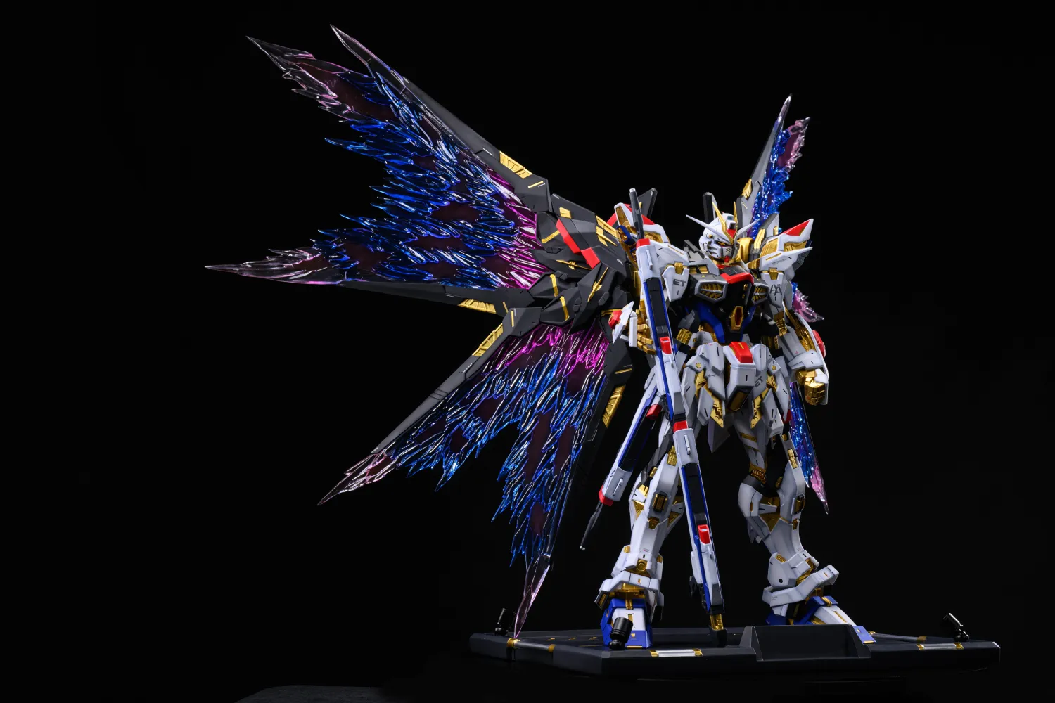 Mobile Suit Gundam Blue Battle Mecha Dual-Form Super Limited Edition Lighting Three-Dimensional Scene Statue(GK) -Mecha era Studio-KWII-GK