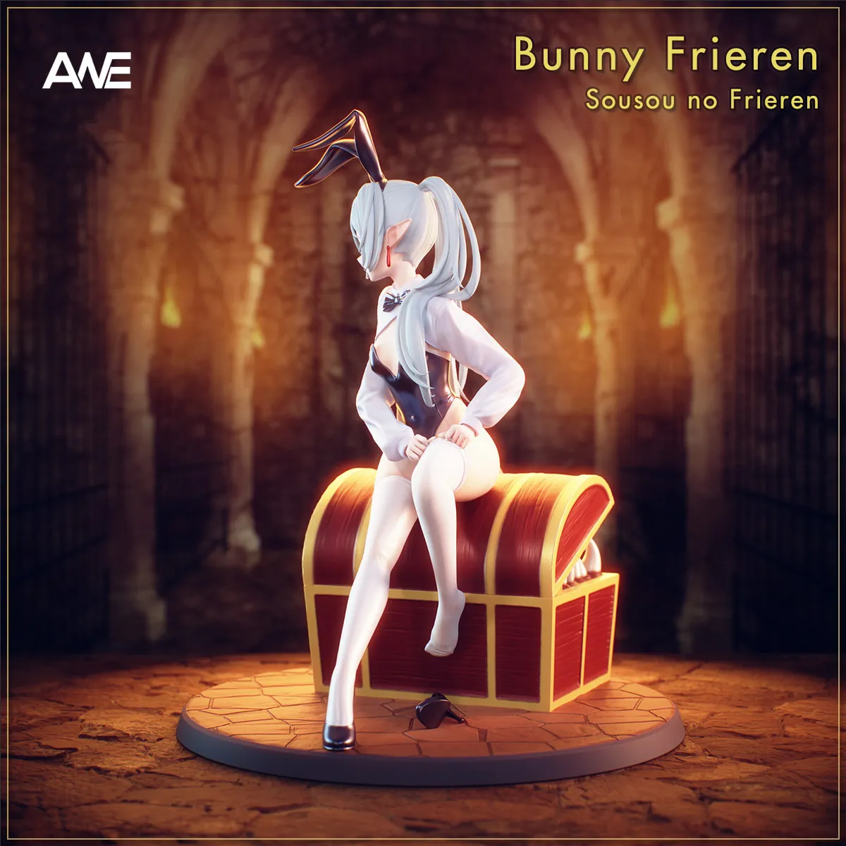 Frieren: Beyond Journey's End Frieren Bunny Girl Statue(GK) - ANE Studio