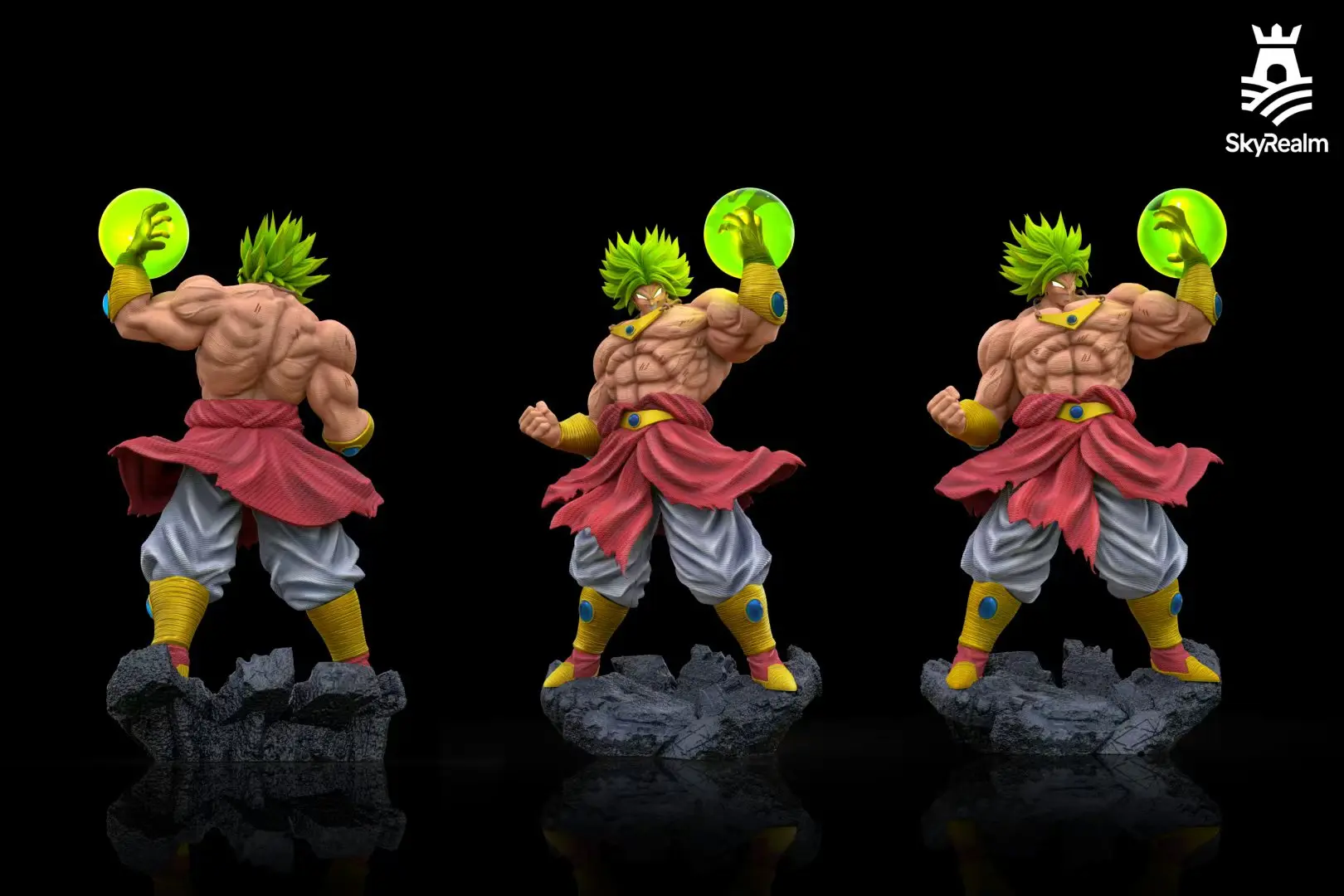 SkyRealm Studio - Dragon Ball Legendary Super Saiyan Broly Statue(GK)