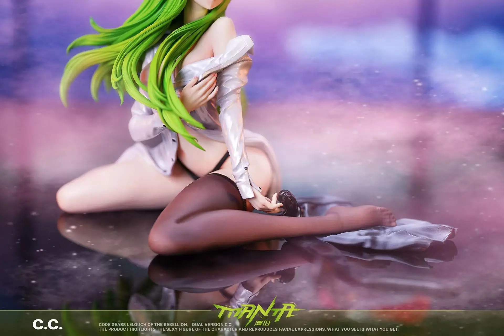 Manta Studio - Kneeling Female Figure #1 C.C. Code Geass: Lelouch of the Rebellion Statue
