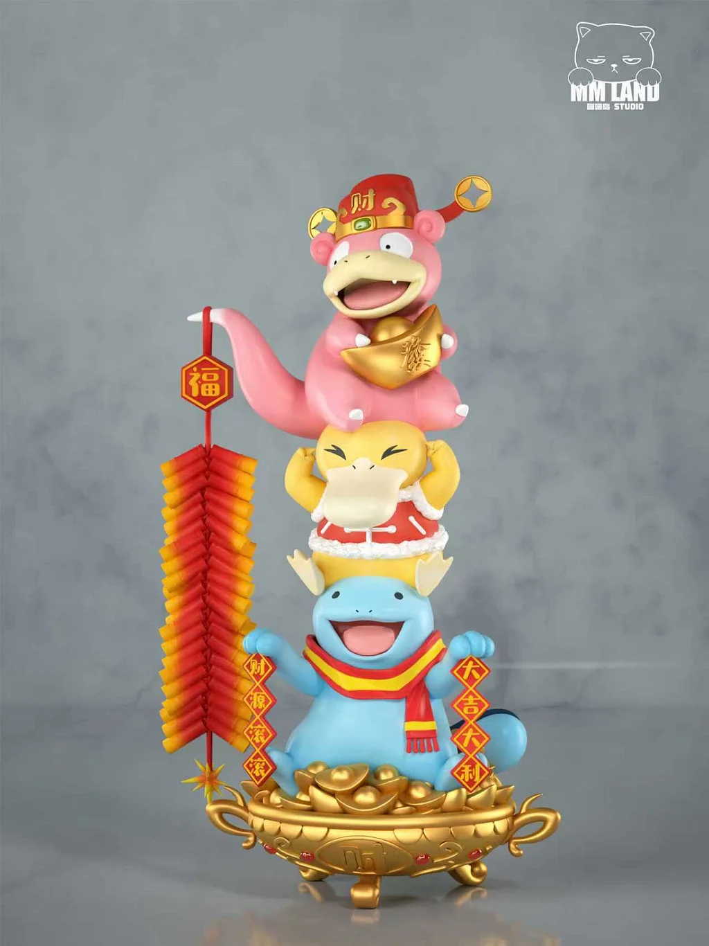 MMLAND Studio - Spring Festival Slowpoke Statue