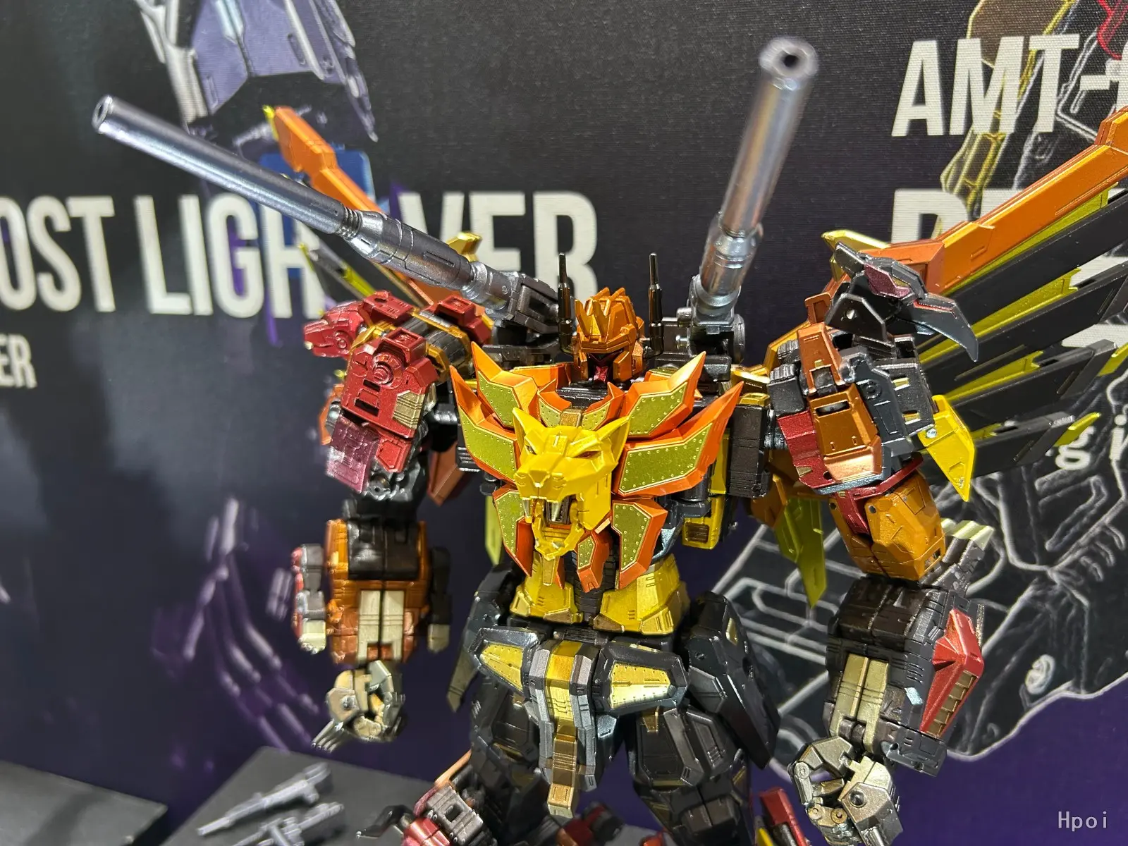 TAKARA TOMY - Steel Mecha God AMT-02 Predaking (Licensed)Statue(GK) 