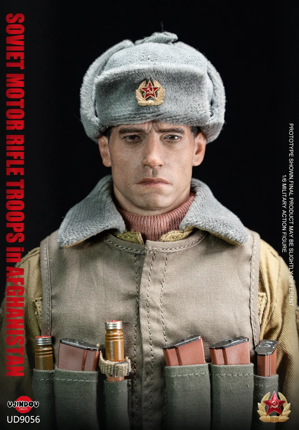 UJINDOU - UJINDOU 1/6 SOVIET MOTOR RIFLE TROOPS IN AFGHANISTAN NO UD9056 (Licensed) Statue(GK) 