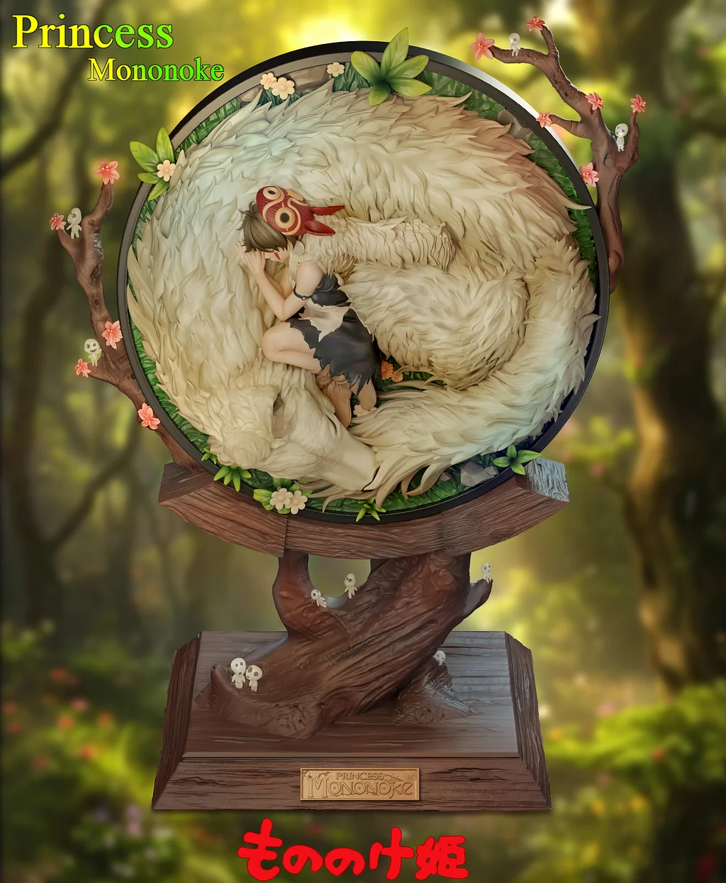 Princess Mononoke Princess Mononoke Statue(GK) -Chao She Studio