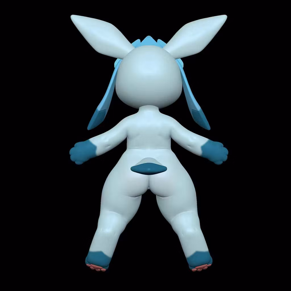 Spirit Demon Studio Glaceon Doll Pokémon IN Stock