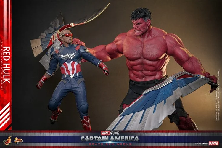 Marvel Captain America: Brave New World Red Hulk 1/6 scale action figure MMS797 (authorized)soldier statue GK-KWII-GK