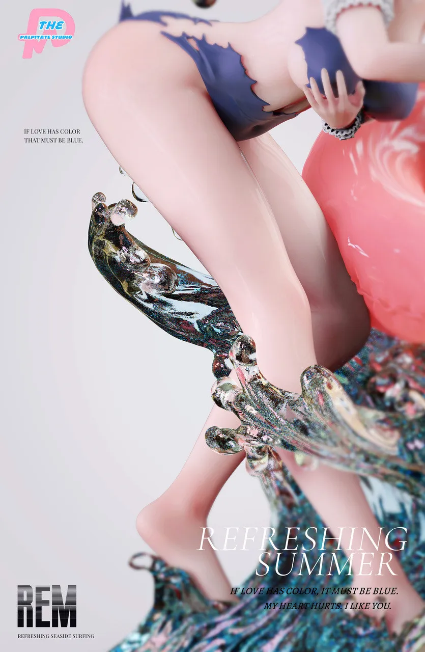  Swimsuit Rem 1/6 Statue(GK)-The Palpitate Studio 