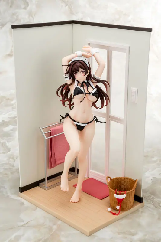 HAKOIRI MUSUME - Rent-A-Girlfriend Chizuru Mizuhara Maid Bikini ni Okigae Figure 1/6 Complete Figure (Licensed)Statue