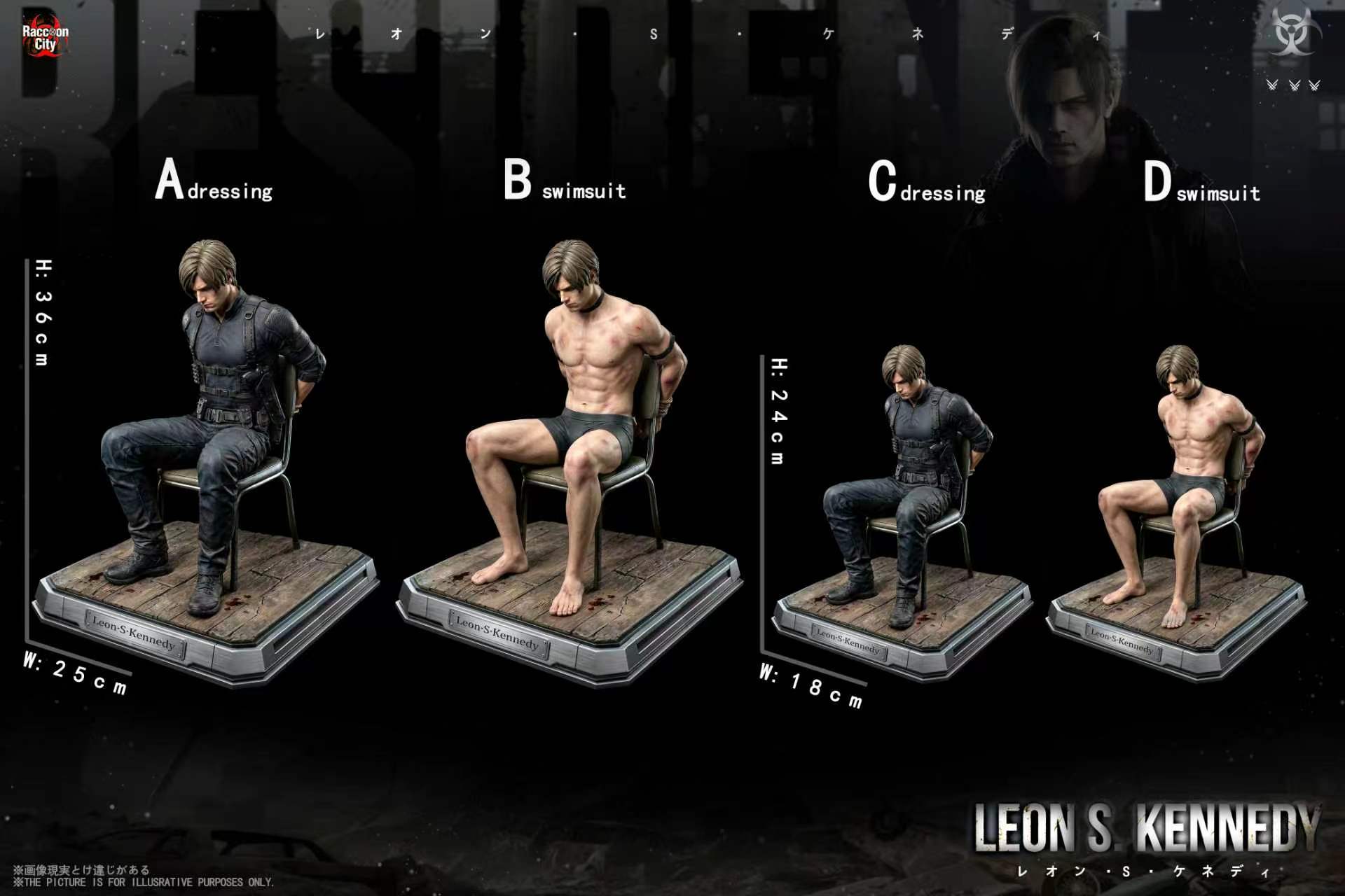 Raccoon City Studio  SUPER HERO Studio  Leon Scott Kennedy Resident Evil 9