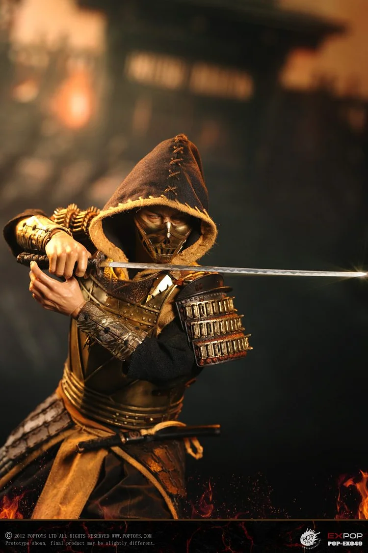 Original 1/6 Representative from Hell Warrior Scorpion POP EX049 (Licensed) Action Figure-POPTOYS Studio Pre-sale-KWII-GK