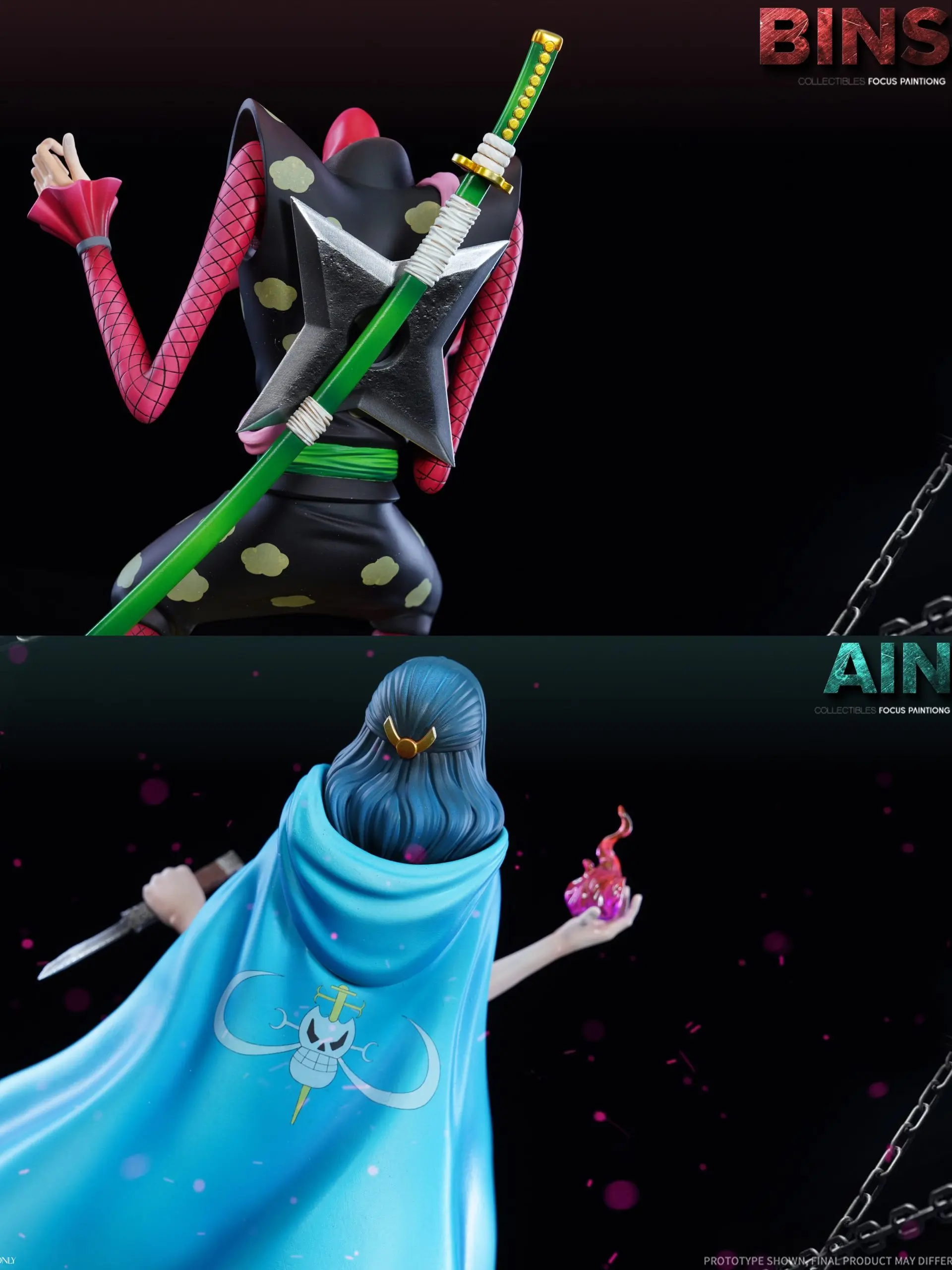 Black Studio - One Piece Bins X Ain  Statue(GK)