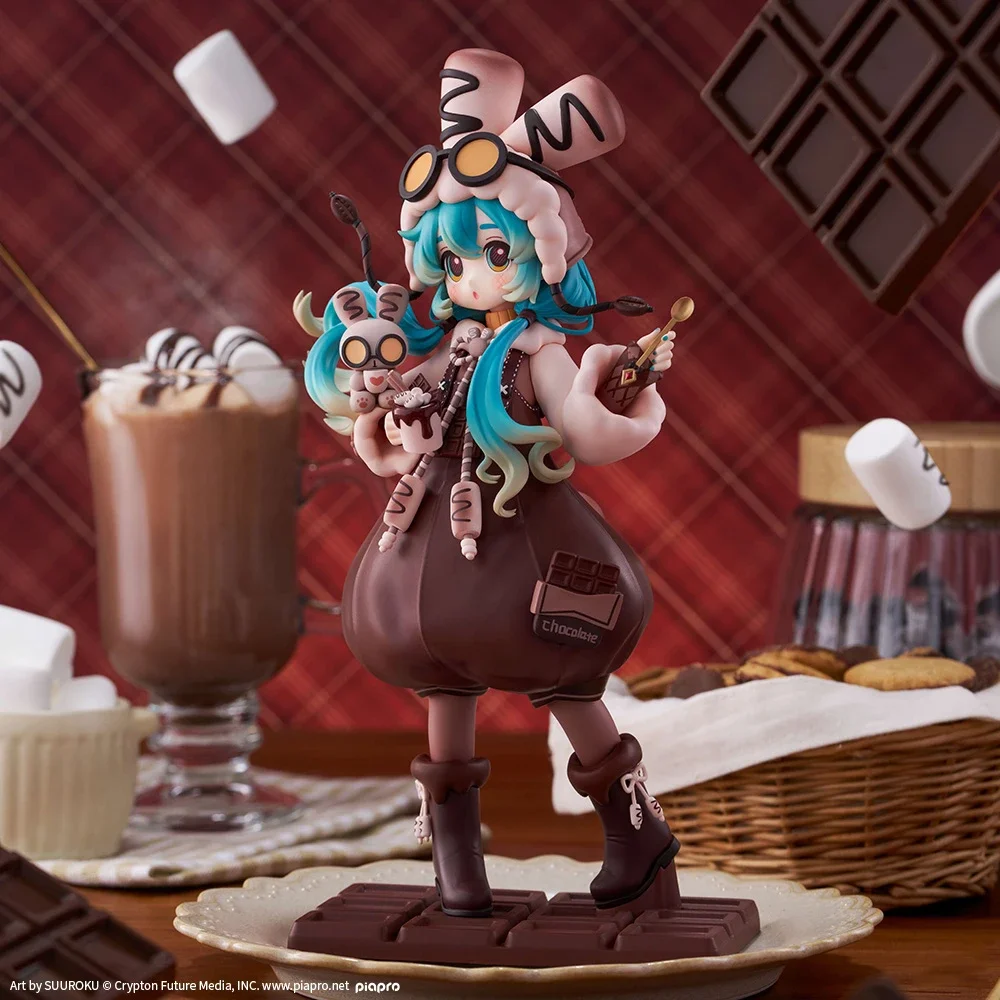S-Fire Series Marshmallow Hot Cocoa Ver Hatsune Miku - VOCALOID Official Statue - SEGA