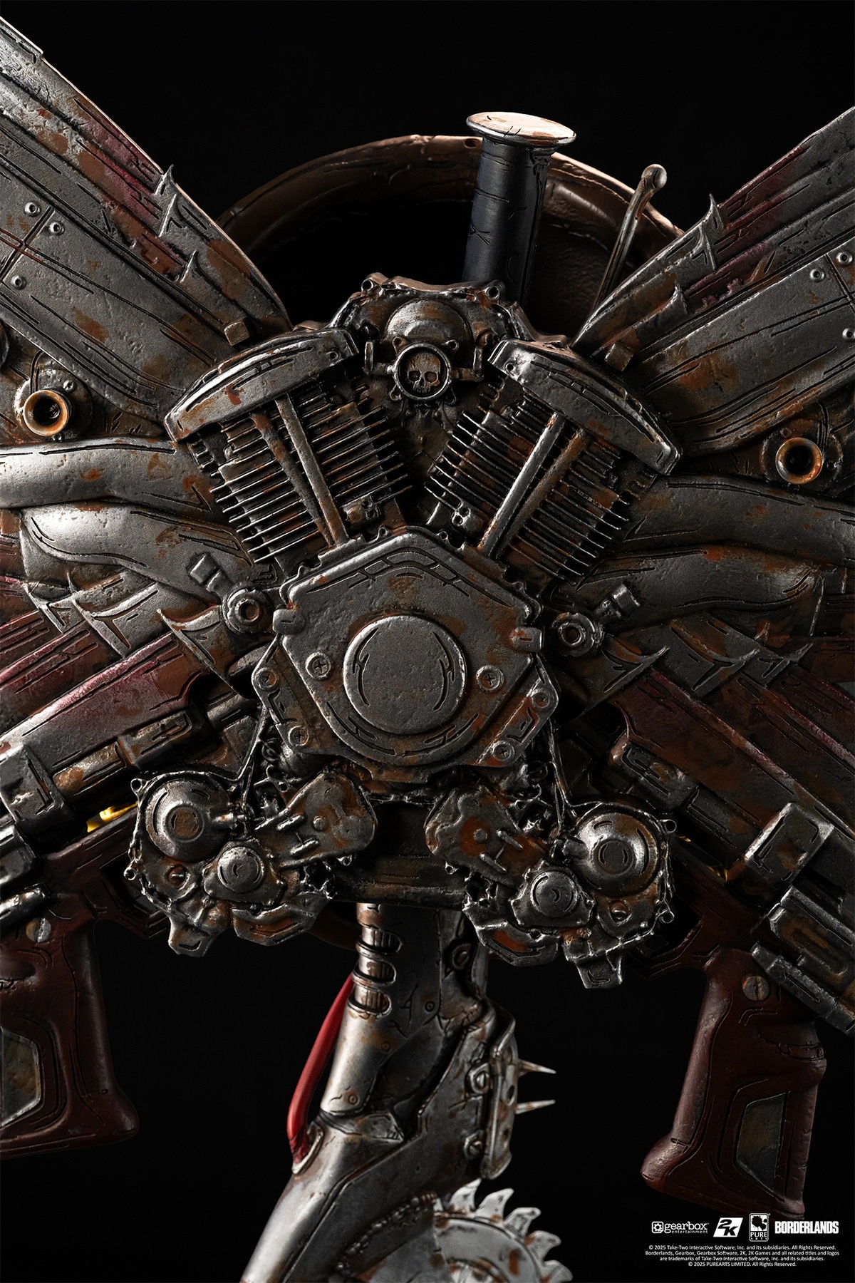 Borderlands Psycho Bandit Art Mask Statue(GK) -PureArts Studio 