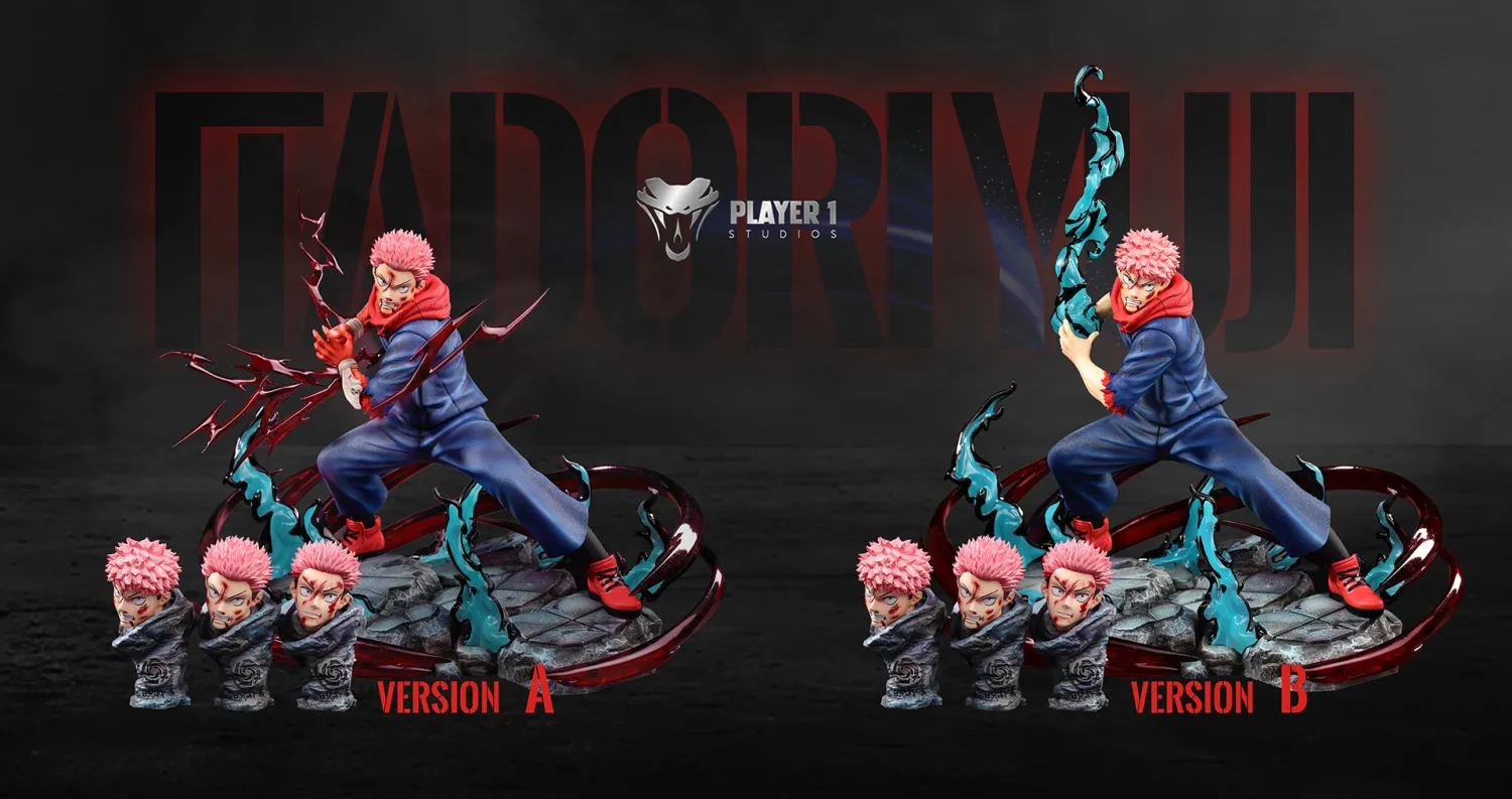 Jujutsu Kaisen-1/6 and 1/4 Scale 005 Itadori Yuji Statue (GK)-Player Studio Pre-sale
