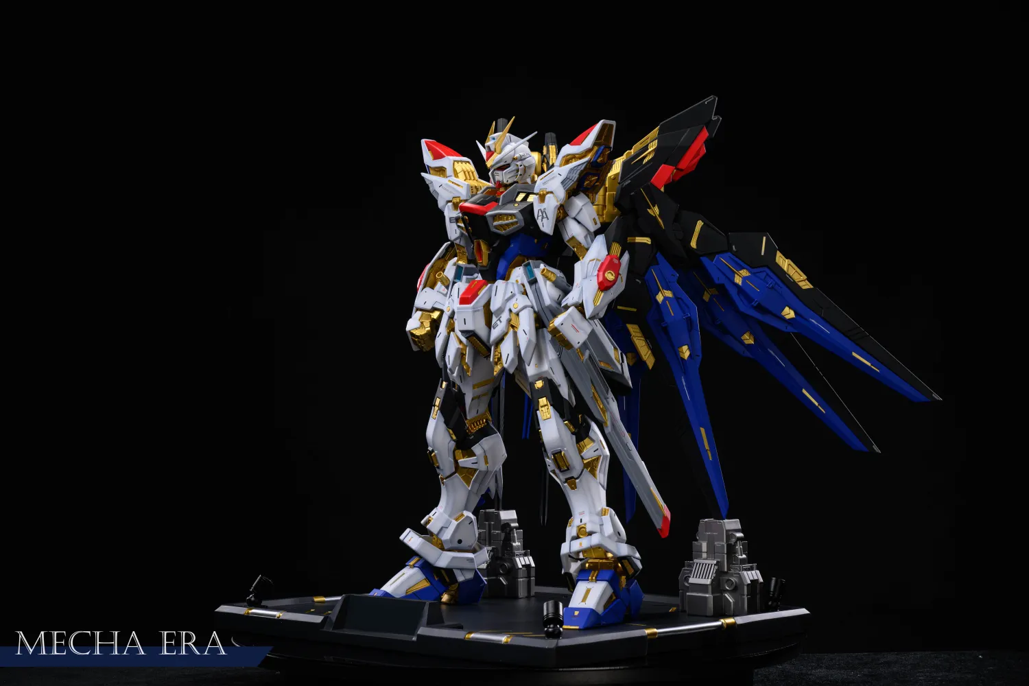 Mobile Suit Gundam Blue Battle Mecha Dual-Form Super Limited Edition Lighting Three-Dimensional Scene Statue(GK) -Mecha era Studio-KWII-GK
