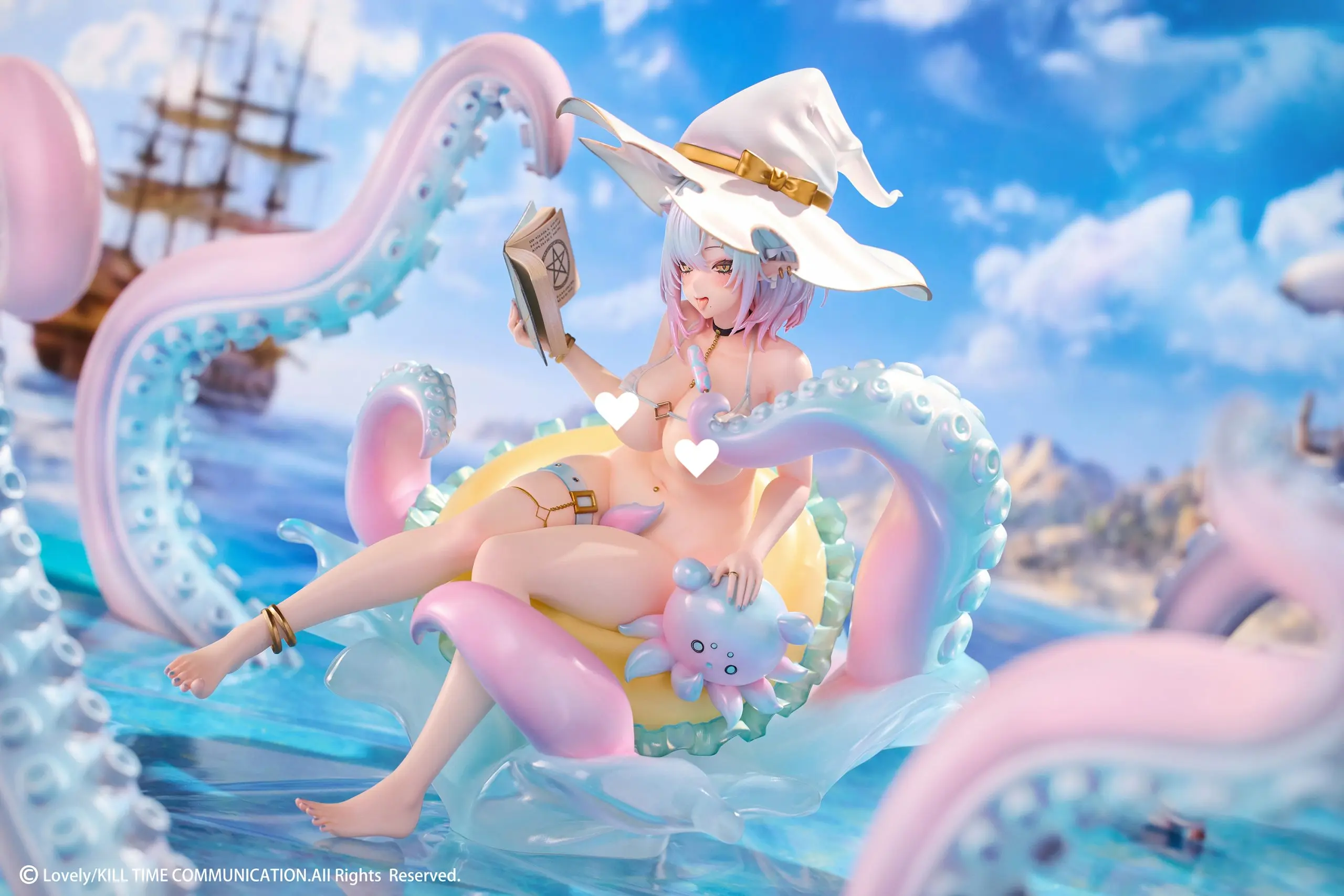 Lovely - Octopus Witch Rinne Illustrated by Danimaru (Licensed)1/6  Statue(GK) 