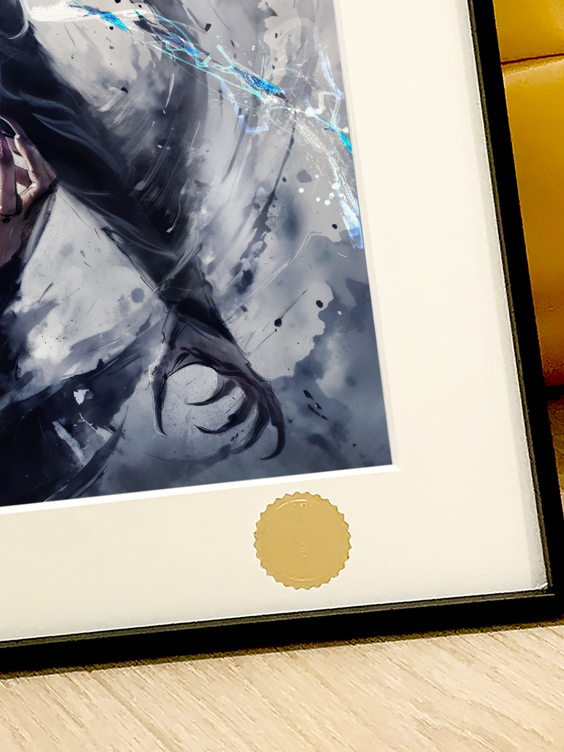 Starry sky Shen Gongbao Ao Guang Nezha The Devil Boy Conquers the Dragon King decorative painting in stock-KWII-GK