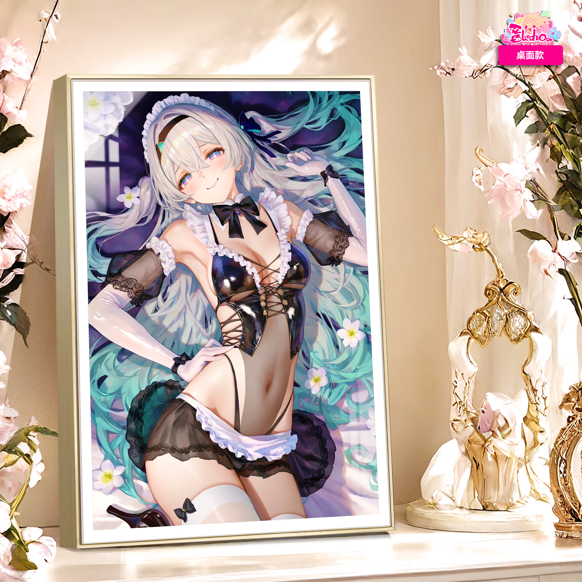 Yingchen Maid Firefly Decorative Painting, A Miao Painting Society, in stock