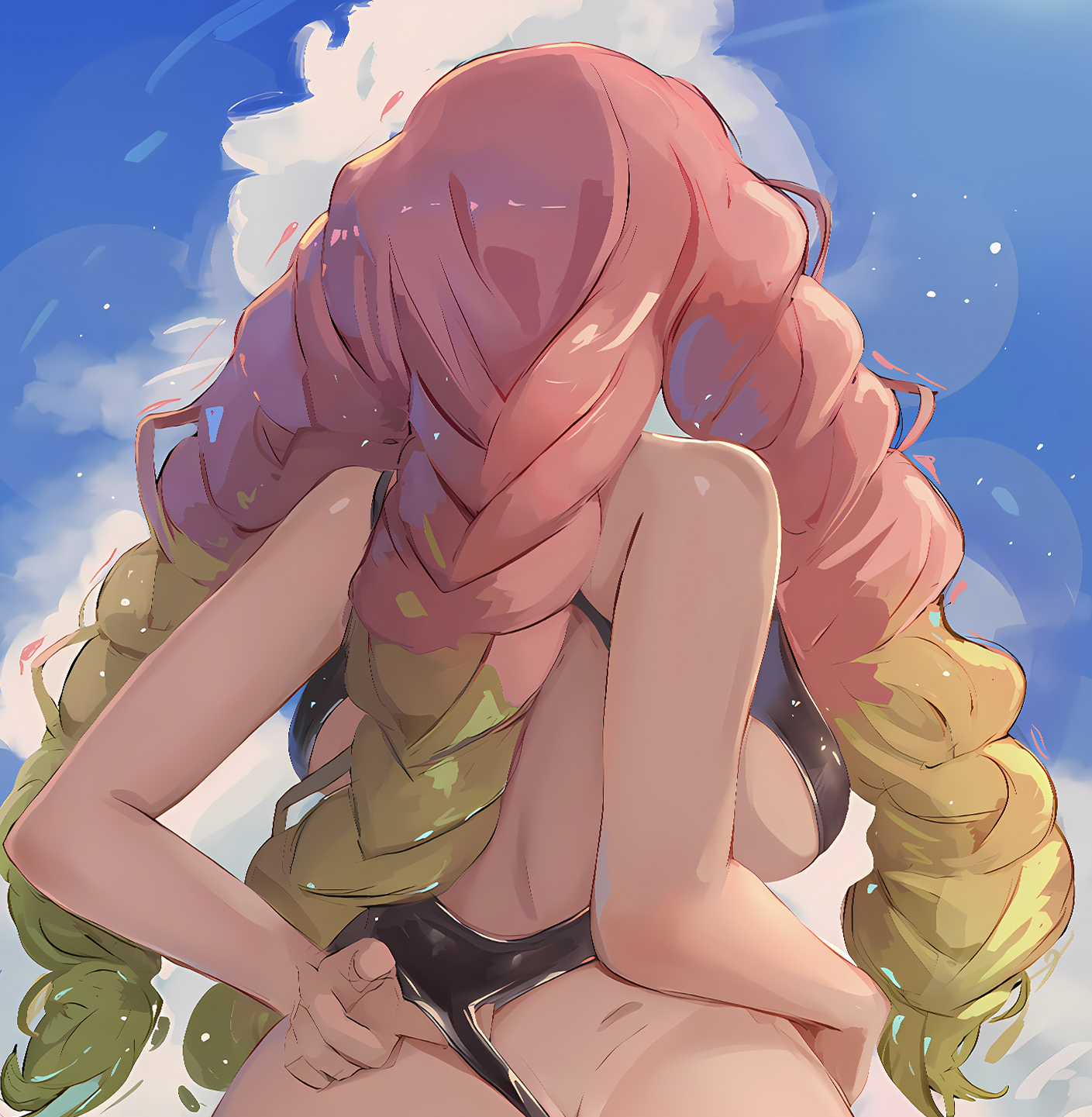 [In stock] "Love Pillar" Kanroji Mitsuri Demon Slayer Decorative Painting Frame size: 60×40cm