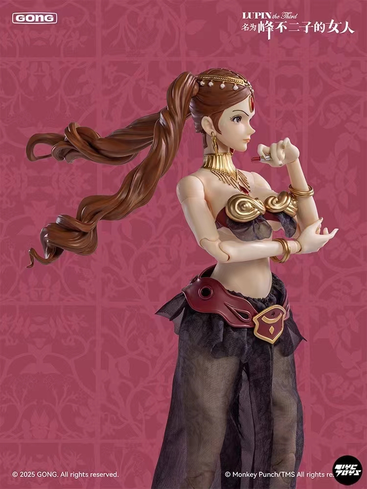 Lupin III Fujiko Mine 1/6 scale (licensed) action figure, soldier,GK