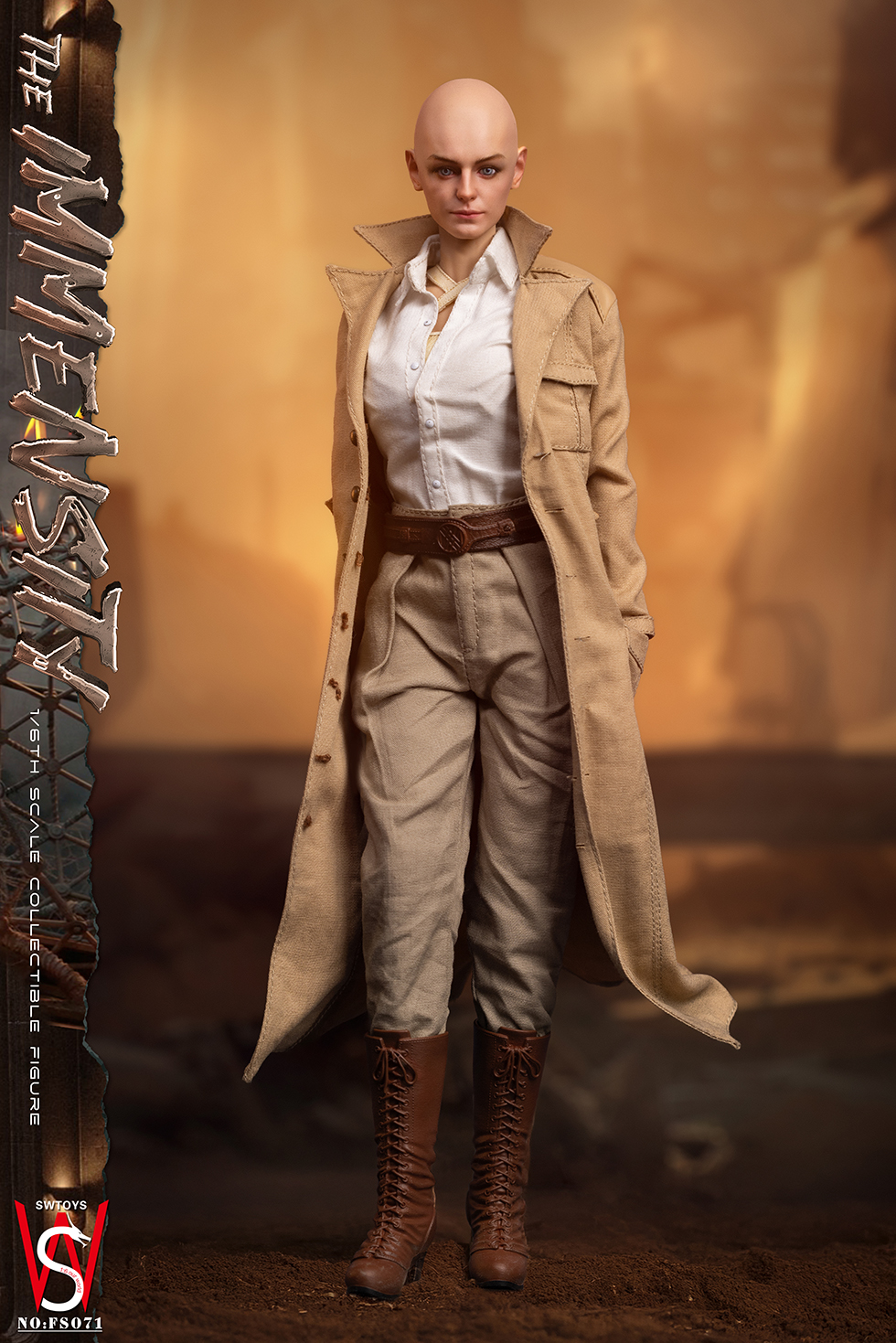 SWTOYS NO:FS071 Mind Manipulator 1/6 Scale, Soldier Statue GK Pre-sale