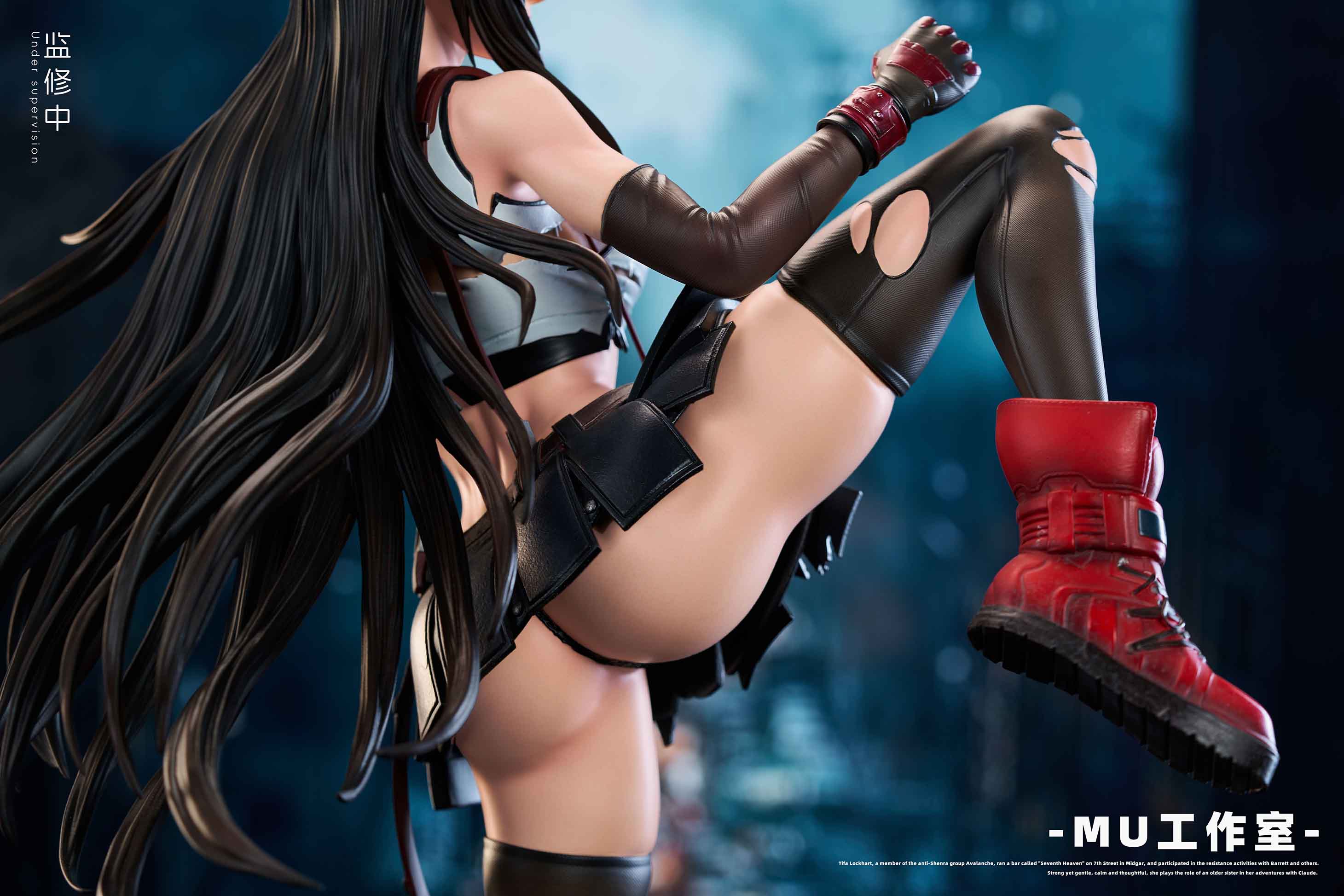 Final Fantasy Battle Tifa 1/4 and 1/6 scale statue GK,MU studio, pre-sale