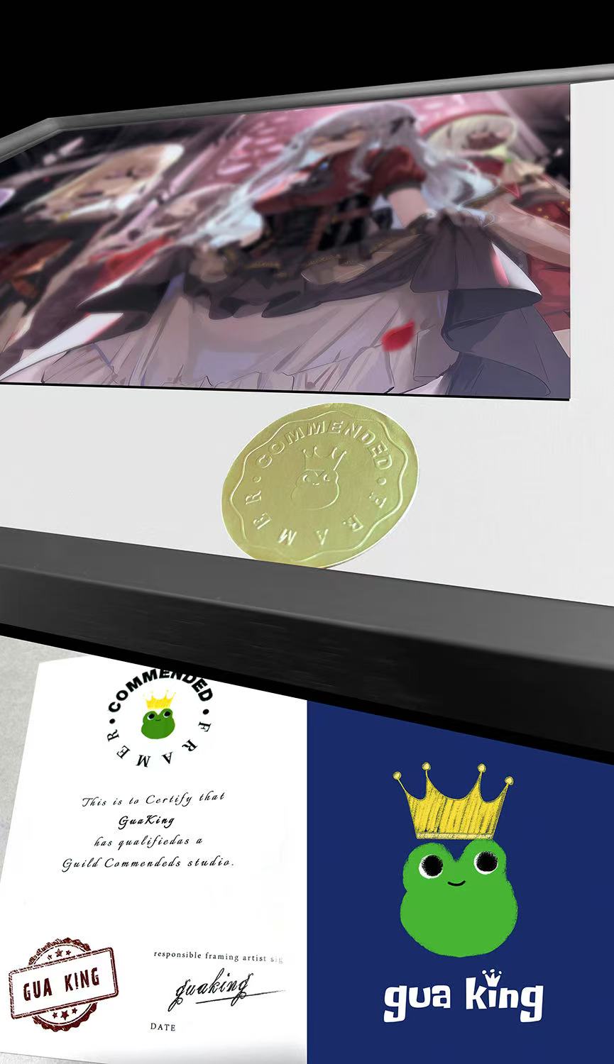 In stock AVE MUJICA Five AveMujica Sankaku Hatsuka Wakaba Mutsu Hachiman Kailing Toyokawa Shoko Wakamu decorative painting Size Two options A3 (30×42cm), 4K (38×53cm)-KWII-GK